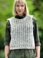 Knitting Pattern - Wendy 6077 - Harris Super Chunky - Mesh Tops